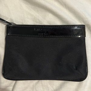 Kate Spade nylon and patent coin purse/card holder